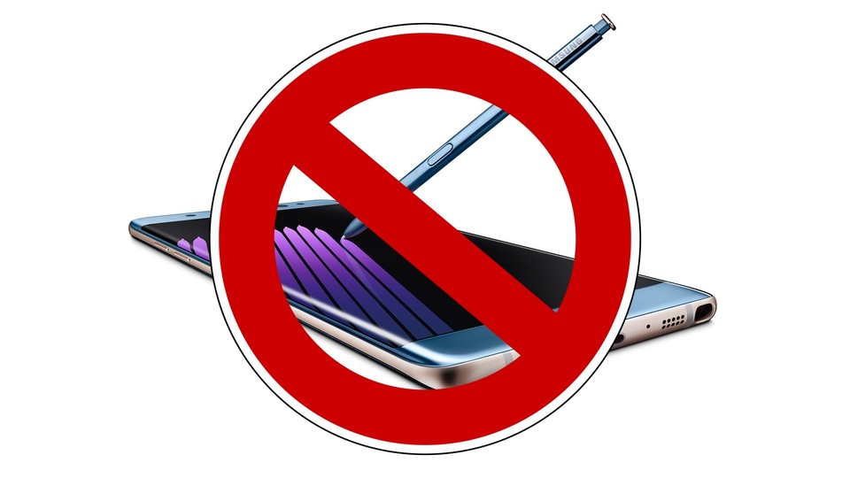 Die älteren Samsung Galaxy Note 7 sind aufgrund eines enthaltenen und potentiell vielleicht sogar gefährlichen Akkus nicht so einfach zu transportieren, wenn Sicherheitsmaßnahmen beachtet werden.