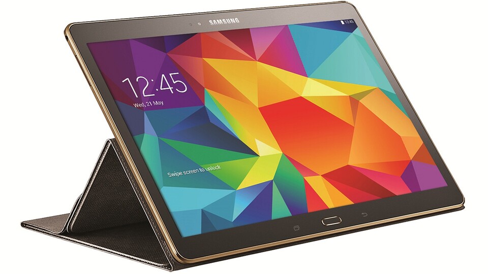 Das Galaxy Tab S 10.5 liegt gut in der Hand, ist leicht und alltagstauglich.