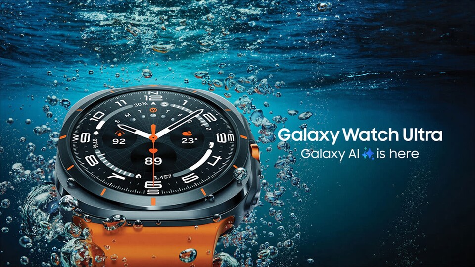 The Samsung Galaxy Watch Ultra is currently available in three different colors – there is something for every taste.