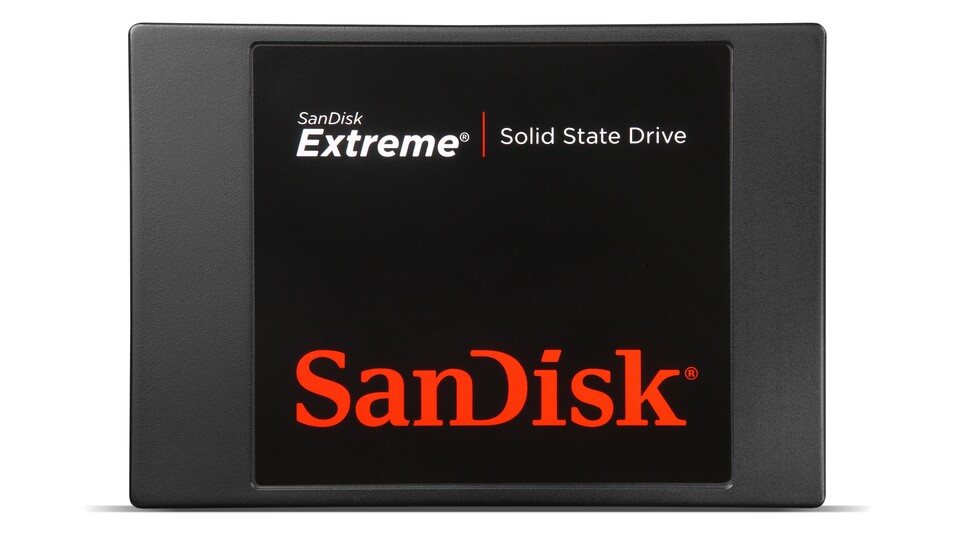 Optisch kommt die Extreme SSD in nüchternem Schwarz daher.