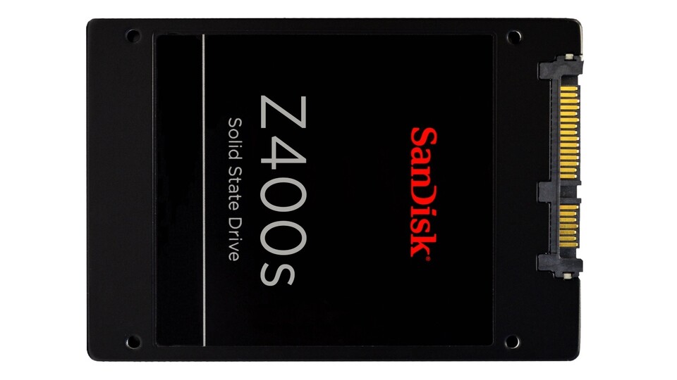 Die Sandisk Z400s SSD soll &quot;preislich gleichauf&quot; mit Festplatten liegen. (Bildquelle: Sandisk)