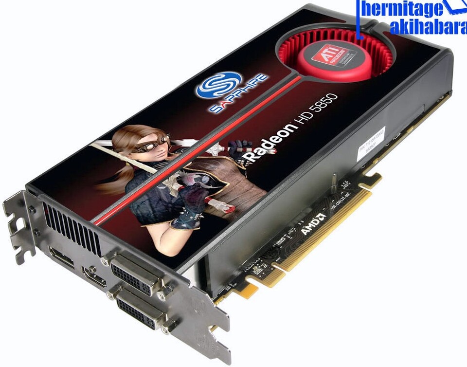 Die kleinere Radeon HD 5850.