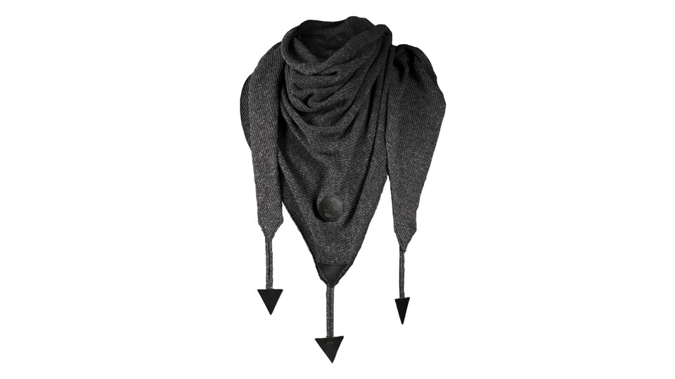 Das Halstuch zu Assassin's Creed 4: Black Flag lässt sich in mehreren Varianten binden.