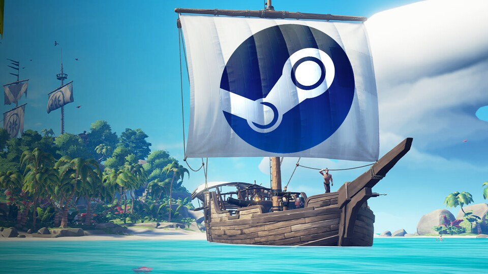 Die Piraten erobern Steam: Sea of Thieves segelt immer noch mit Rückenwind.