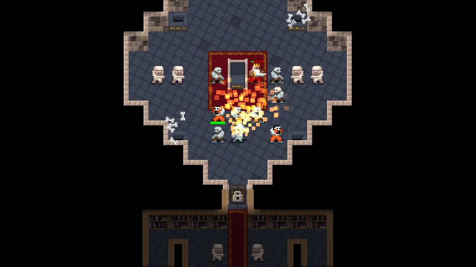 In Shattered Pixel Dungeon schickt ihr vier Helden in zufällig generierte Dungeons, die euch einiges abverlangen.