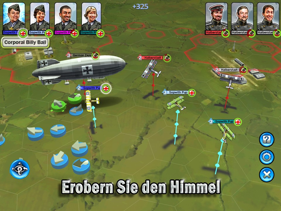 Sid Meier's Ace Patrol: Packende Luftkämpfe im Ersten Weltkrieg kommen keinesfalls ohne Zeppeline aus.