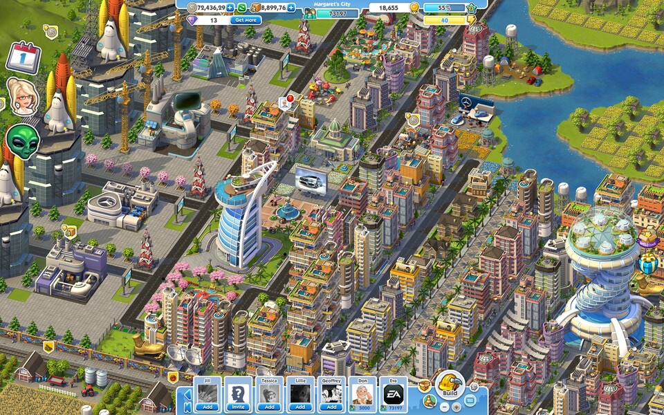 SimCity Social will Cityville vom Facebook-Thron kicken.