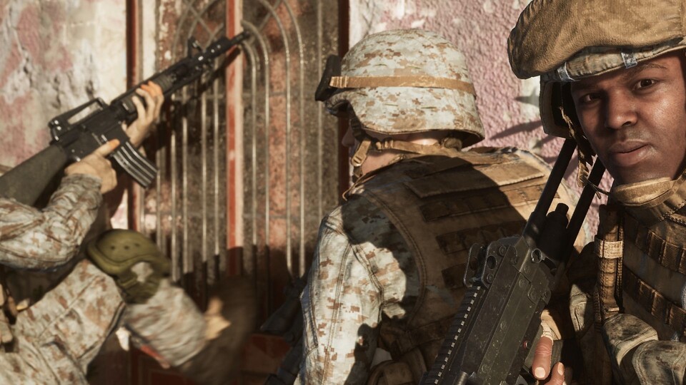 Im neuen Reveal-Trailer von Six Days in Fallujah wird der Spieler direkt angesprochen: Er kämpft Seite an Seite mit den (digitalen) US-Soldaten in brutalen Häuserkämpfen. Action, Action, Action!