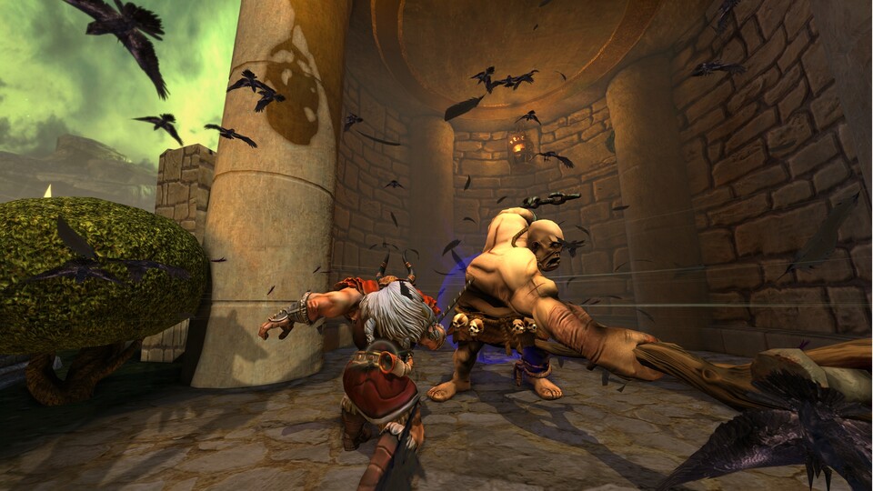 Smite ist ein MOBA-Spiel (Massive Online Battle Game) mit zwei wichtigen Besonderheiten: alle Helden sind Götter der Antike und gespielt wird aus einer 3rd-Person-Ansicht mit direkter Steuerung.
