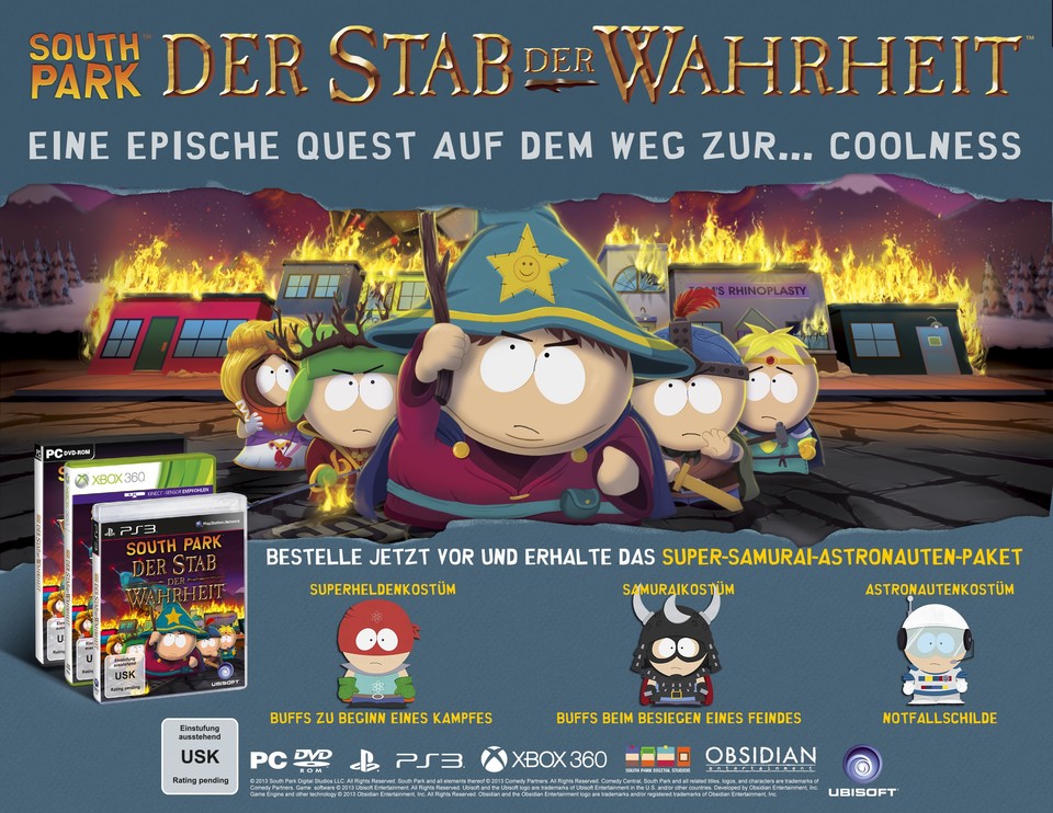 South Park: Der Stab der Wahrheit - Super-Samurai-Astronauten-Paket