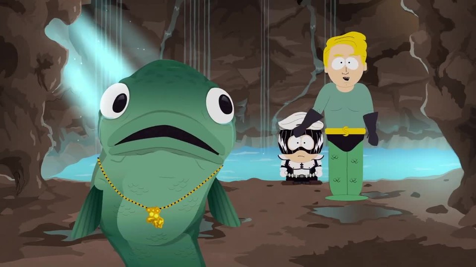 South Park: Die rektakuläre Zerreißprobe - Trailer feiert Goldstatus mit furzenden Einhörnern + toten Fischen