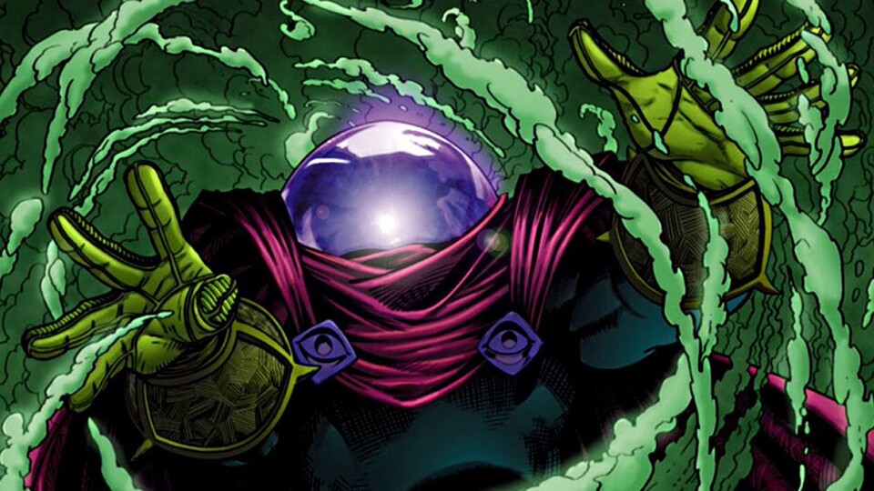 Der Gegenspieler Mysterio in den Spider-Man Comics.