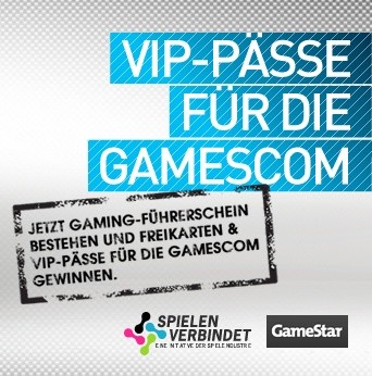 Zusammen mit der Initiative &quot;Spielen verbindet&quot; verlost GameStar 10x2 Freikarten und VIP-Pässe.