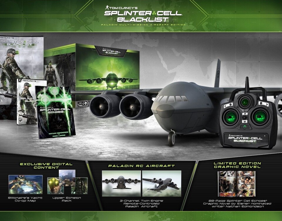 Splinter Cell: Blacklist - Paladin Multi-Mission Aircraft Edition