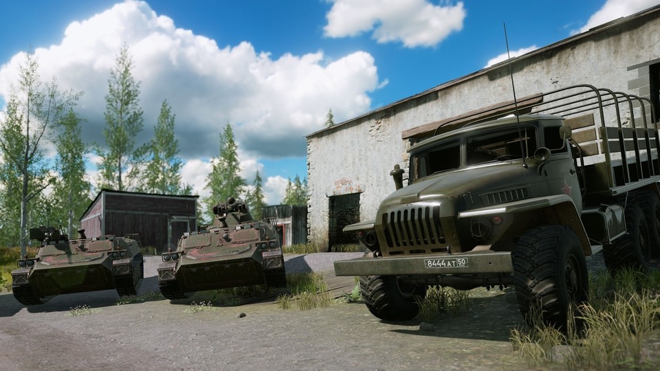 Die Alpha 9 von Squad liefert neue Fahrzeuge für alle Fraktionen.