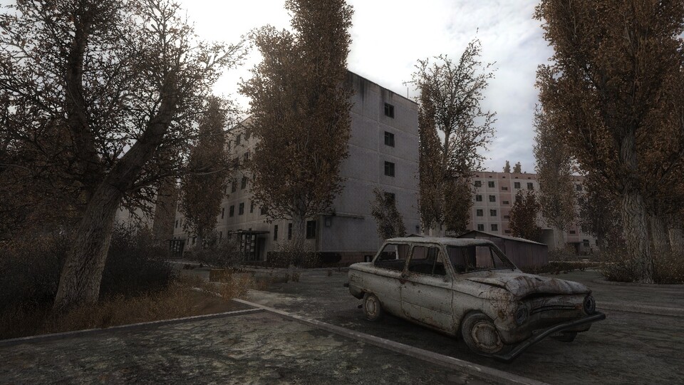 Stalker: Call of Pripyat sieht dank ABR Mod ein bisschen moderner aus.