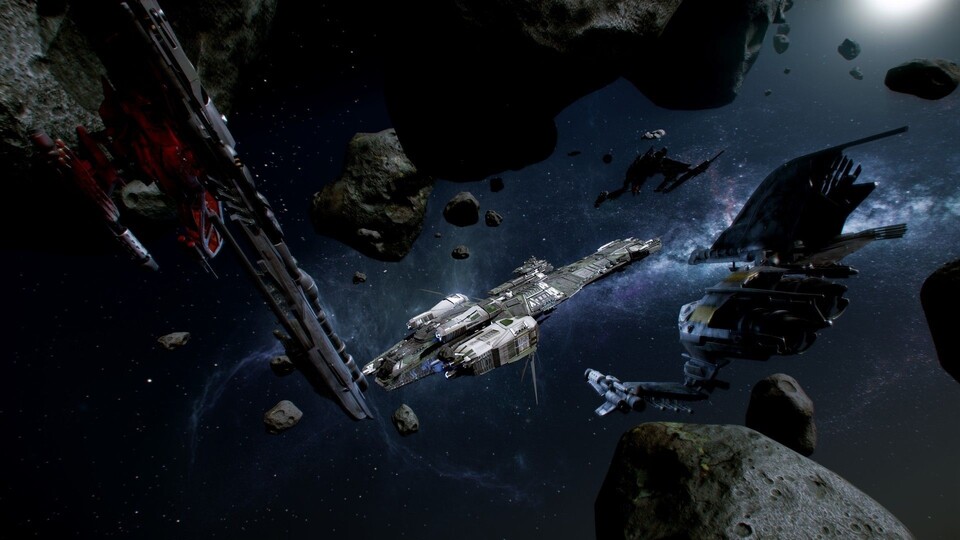 Es gibt sechs neue Trailer zu Star Citizen. Sie zeigen unter anderem eine neue Raumschiffklasse.