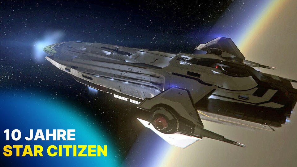 Star Citizen: Wir starten mit unserem Raumschiff und fliegen los