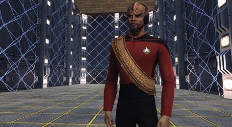 In Star Trek Online gibt es ab sofort ein Worf-Outfit.