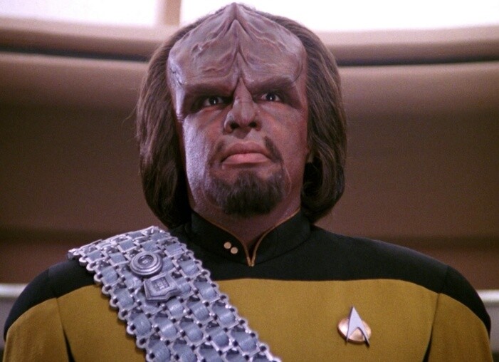 Auch die kleinen Zuschauer lernen mit der Sendung mit der Maus Klingonisch aus Star Trek.