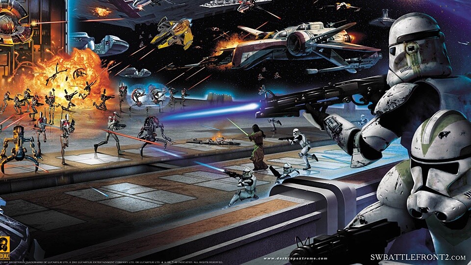 Star Wars: Battlefront 2 erschien am 1. November 2005.