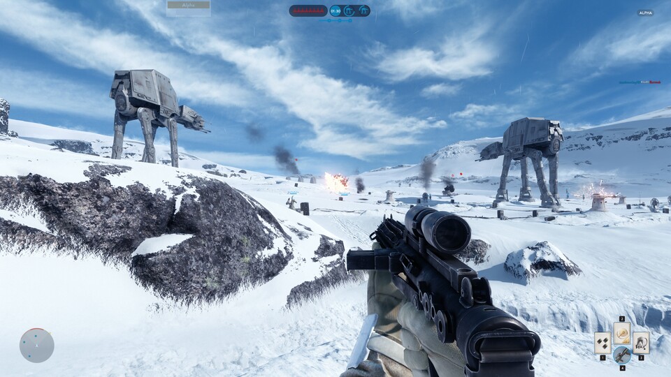 Die Y-Wings in Star Wars: Battlefront können nicht von Spielern gesteuert werden.