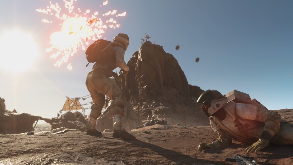 Star Wars: Battlefront - Explosiver Gameplay-Rundflug über Tatooine