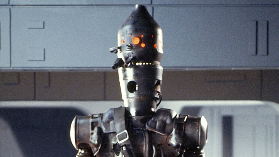 Star Wars Droide IG-88 aus Das Imperium schlägt zurück (1980) spielt in der neuen Serie mit.