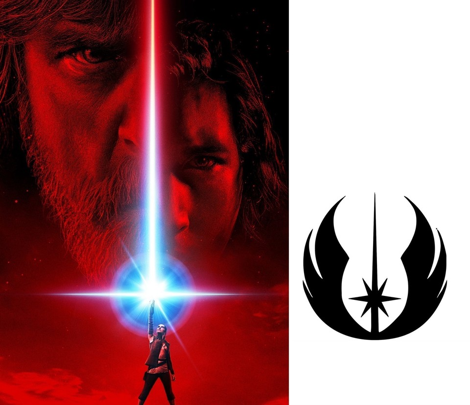 Ebenfalls im Trailer zu Star Wars 8 zu sehen: das Symbol des Jedi Ordens.