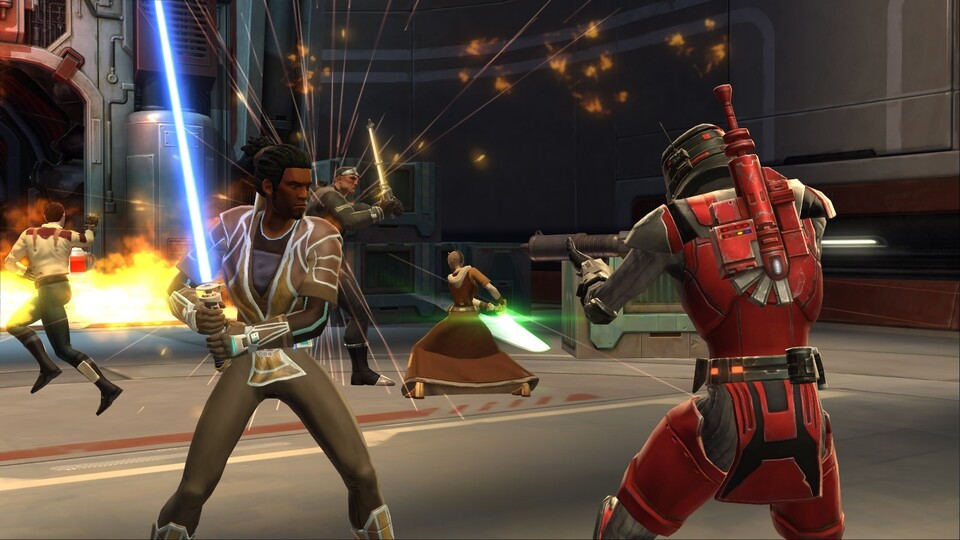 Star Wars: The Old Republic bietet auch Rollenspiel-Server.