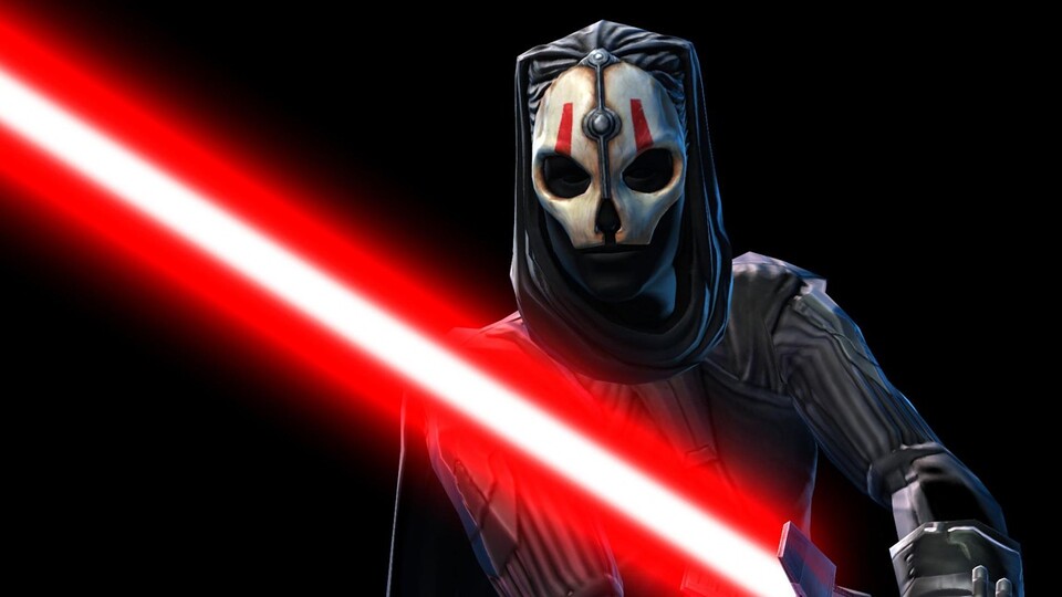 Im Item-Shop &quot;Kartellmarkt&quot; von SWTOR gibt es besondere Gegenstände wie Darth Nihilus' Schutzhelm.