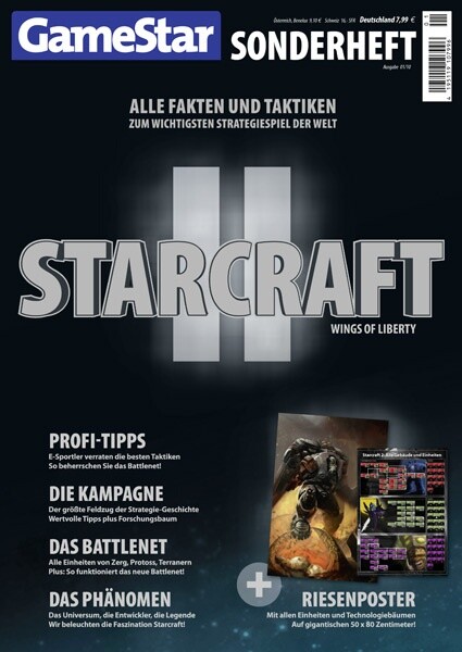 Unser Starcraft-2-Sonderheft ab 26. Juli am Kiosk - oder im Online-Shop bestellen.