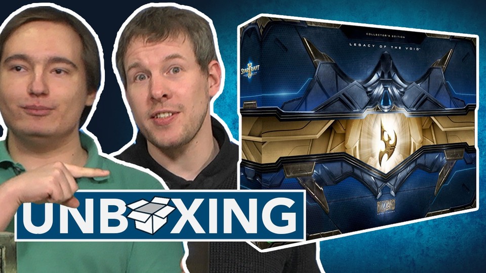 StarCraft: Legacy of the Void - Unboxing der Collectors Edition: Soll Maurice leiden? Ihr bestimmt!