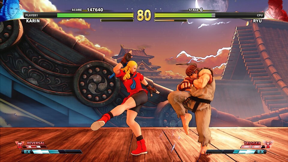 Mit der Street Fighter V: Arcade Edition kann man die Haupteile der Serie nacherleben. 