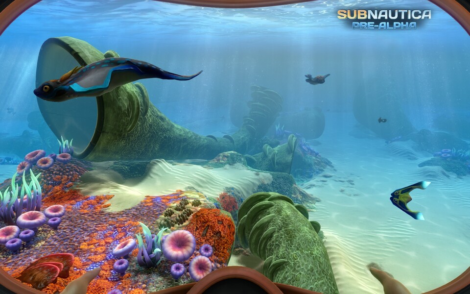 Das Unterwasserspiel Subnautica von Unknown Worlds befindet sich erst seit wenigen Monaten in der Entwicklung.