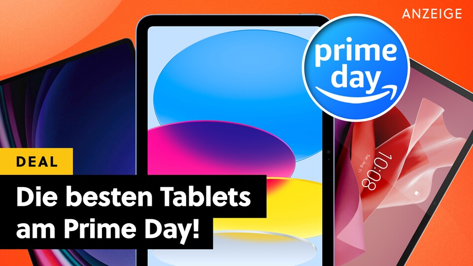 There will once again be a flood of offers on Amazon Prime Day 2024. Among other things, you will find the best tablets here at a great price!