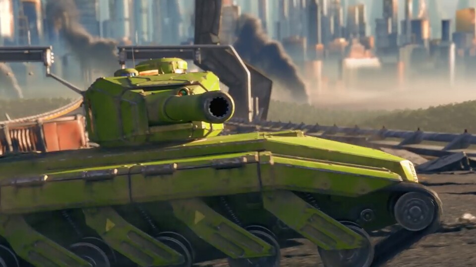 Tanki X - Imposante Panzerschlachten im Rendertrailer