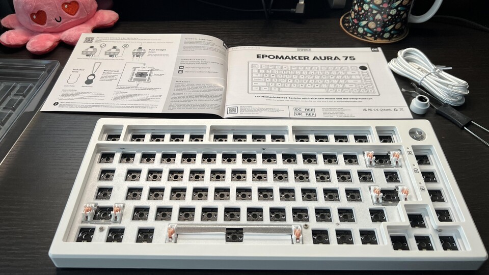 Das Aura 75-Kit von Epomaker dient als Basis meines Versuchs