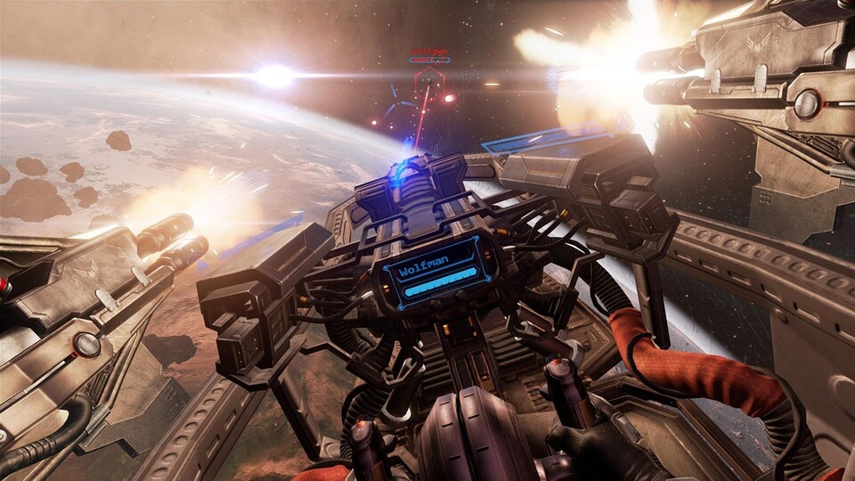 Das Wurmloch-Update für Eve: Valkyrie lässt die Spieler in einer Paralleldimension kämpfen, wo besondere Regeln gelten.