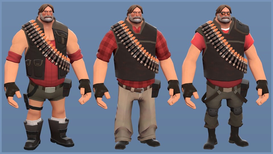 Für Team Fortress 2 gibt es einen neuen inoffiziellen Gabe-Newell-Skin.