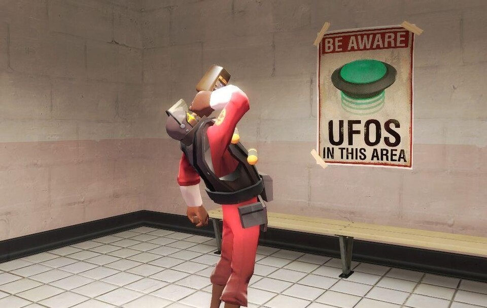 In Team Fortress 2 deuten neuerdings zahlreiche Poster und UFOs auf ein baldiges Event mit unbekannten Flugobjekten hin. Noch ist aber unklar, worum genau es sich handelt.