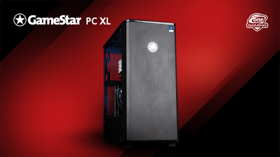 Der ONE GameStar-PC mit neuem Case: Leise und dezent elegant.