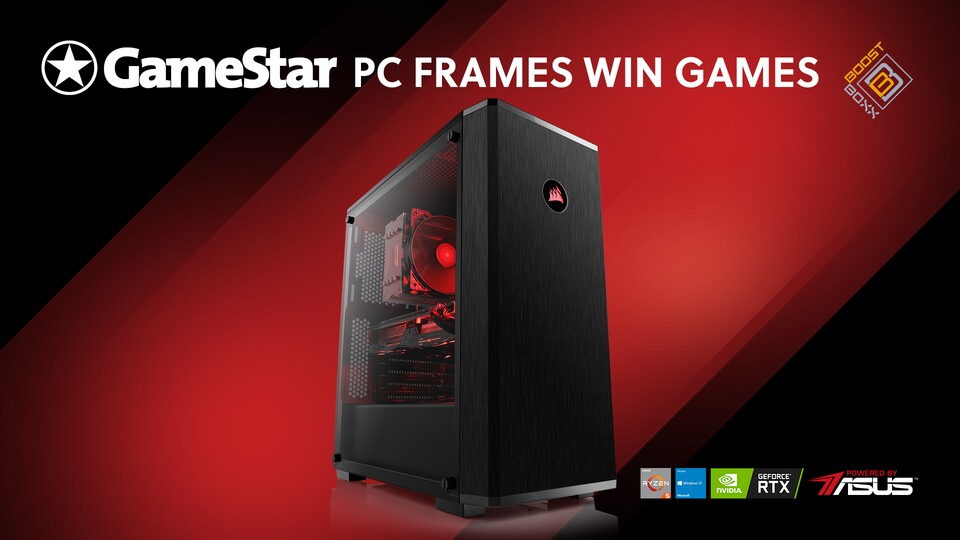 Frames win Games mit schnellen RTX Grafikkarten in den GameStar-PCs seid ihr bestens gerüstet für schnelle Games.