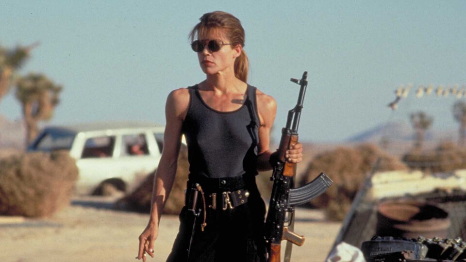 Im neuen Terminator-Film darf Linda Hamilton als Sarah Connor aus den beiden ersten Filmen nicht fehlen.