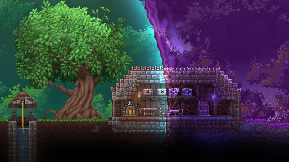 Terraria: Otherworld ist noch in der Entwicklung, aber Probleme mit dem Co-Entwickler sorgen für Verspätung.