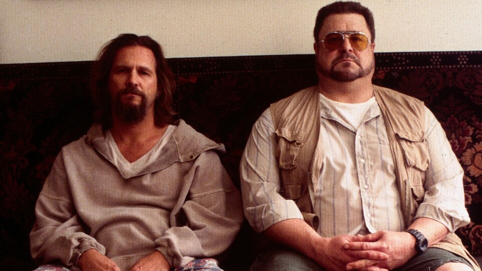 Jeff Bridges und John Goodman als Dude und Walther in Kultfilm The Big Lebowski.