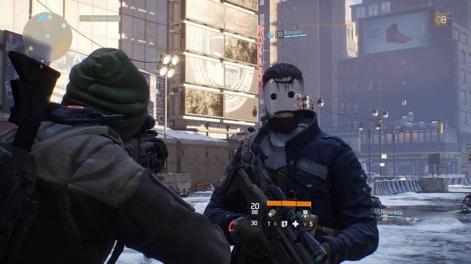 In The Division kommen hin und wieder offenbar die Gesichter der Spielfiguren abhanden - Creepy! 