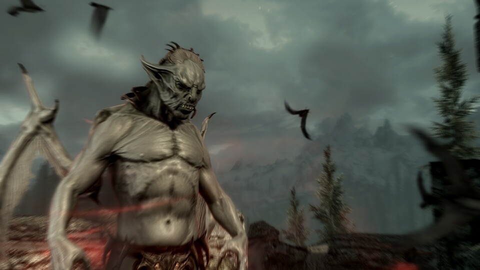 In Dawnguard schlüpfen wir in die Rolle eines Vampir-Lords, der dabei helfen soll, die Sonne für immer zu verbannen.