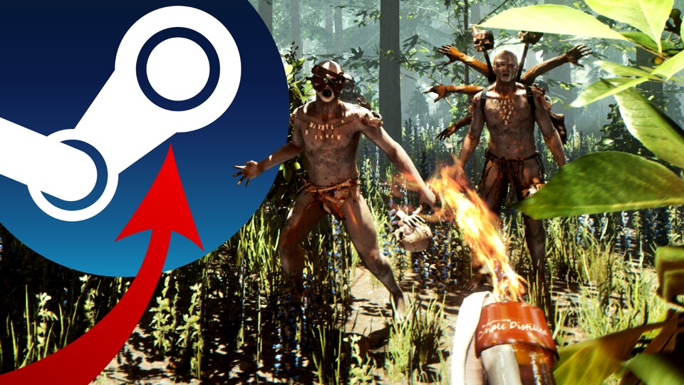 The Forest ist auf Steam im Aufwind und bei Survival-Spielern beliebt wie nie zuvor.