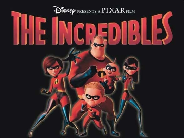 Kinoplakat The Incredibles - Die Unglaublichen